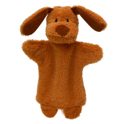 Punch and Judy Dog (Brown) Hand Puppet - munabo