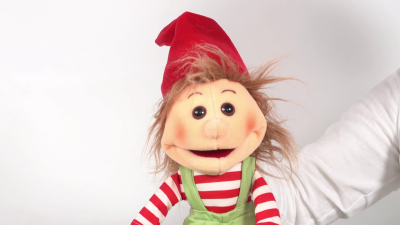 Living Puppets hand puppet Zipfel (mini) Demo