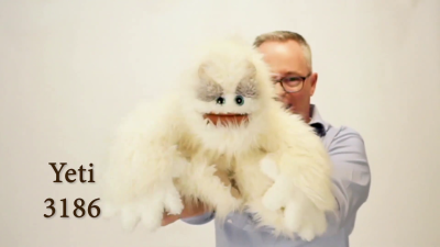 Folkmanis Yeti Hand Puppet Demo