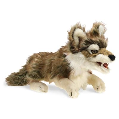 Folkmanis Grey Wolf Hand Puppet