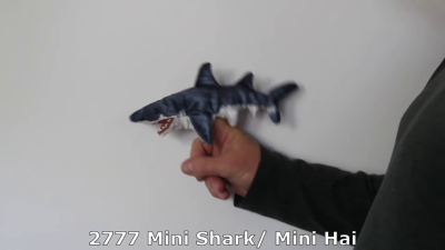 Folkmanis Mini Shark Finger Puppet Demo