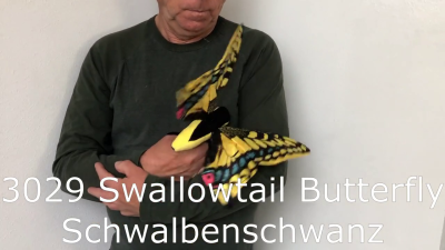Folkmanis Swallowtail Butterfly Hand Puppet Demo 2