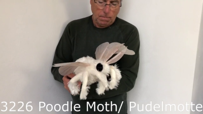 Folkmanis Poodle Moth Hand Puppet Demo