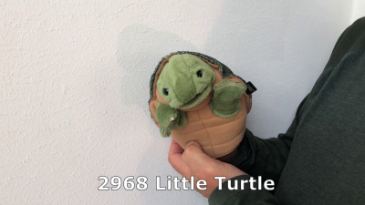 Folkmanis Little Turtle Hand Puppet (Small Stage Puppet) Demo