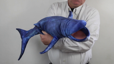 Folkmanis Blue Whale Hand Puppet Demo 2