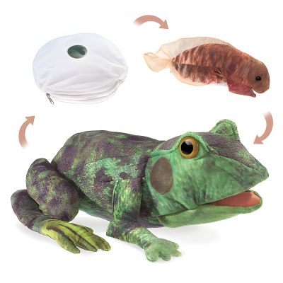Folkmanis Frog Life Cycle Hand Puppet