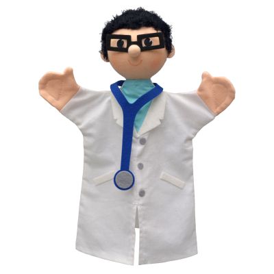 Punch and Judy Hand Puppet Doctor - munabo
