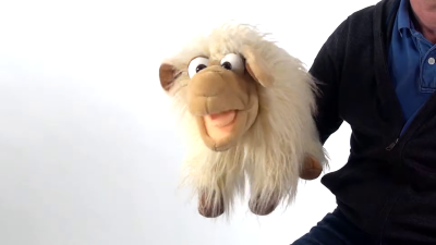 Living Puppets hand puppet Lucy the sheep Demo 2