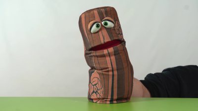 Living Puppets hand puppet Vollpfosten Demo