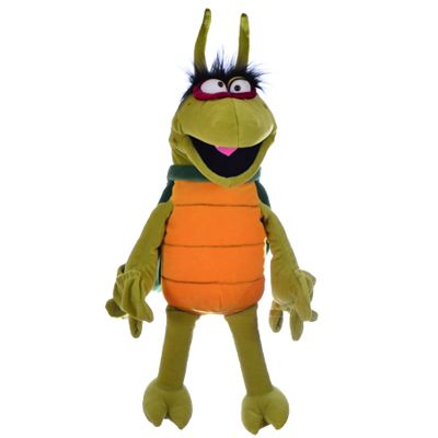 Living Puppets hand puppet facility manager Cockroach - Wiwaldi & Co