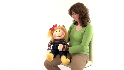 Living Puppets hand puppet Maja, large Demo