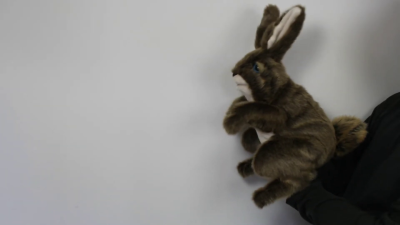 Folkmanis Hare Hand Puppet Demo 2