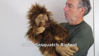 Folkmanis Sasquatch Hand Puppet Demo 2
