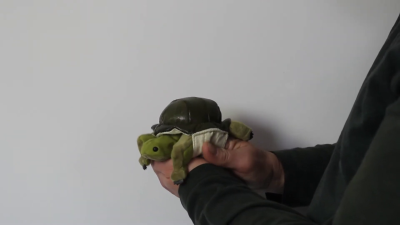 Folkmanis Mini Turtle Finger Puppet Demo