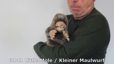 Folkmanis Little Mole Hand Puppet (Small Stage Puppet) Demo