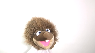 Living Puppets hand puppet Soeren the hedgehog Demo