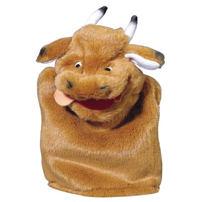 Punch and Judy Cow (with movable mouth) Hand Puppet - Kersa Classic