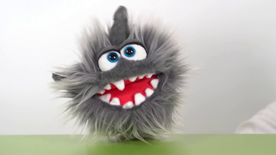 Living Puppets hand puppet shark Hainer Demo