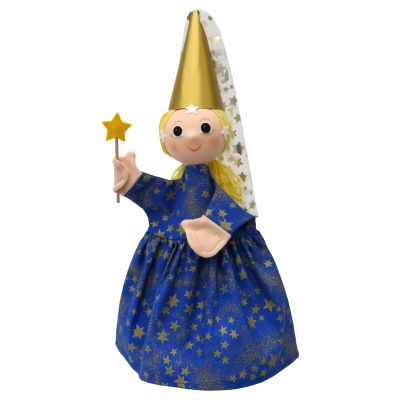 Punch and Judy Midnight Fairy Hand Puppet - munabo