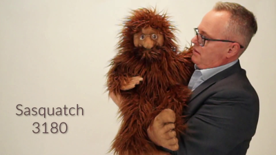 Folkmanis Sasquatch Hand Puppet Demo
