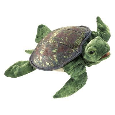 Folkmanis Sea Turtle Hand Puppet