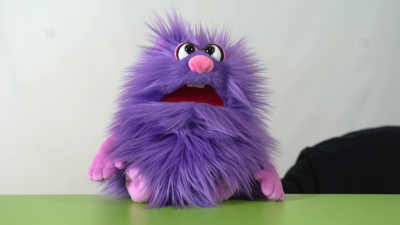 Living Puppets hand puppet Mops - Monster to go! Demo