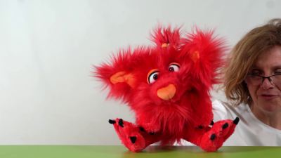 Living Puppets hand puppet Snout - Monster to go! Demo